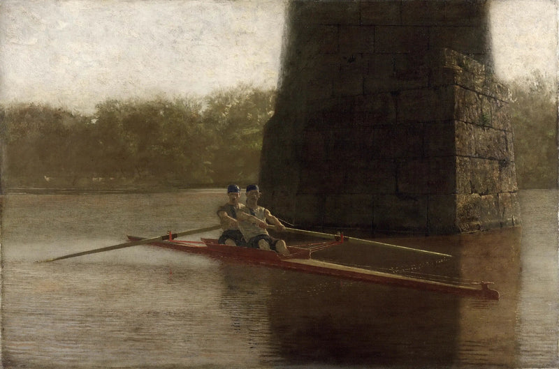 La carcasa de dos remos - Thomas Eakins
