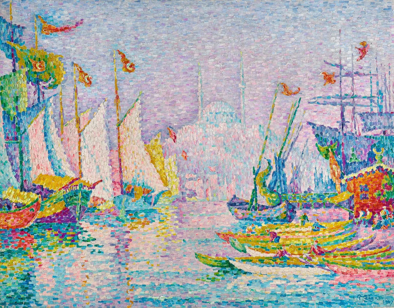 La Cuerno de Oro. Mañana - Paul Signac