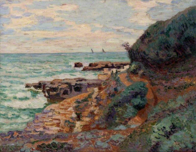 La costa en St Palais - Armand Guillaumin