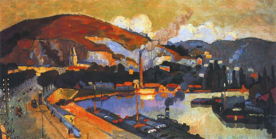 La Costa Santa Catalina - Robert Antoine Pinchon