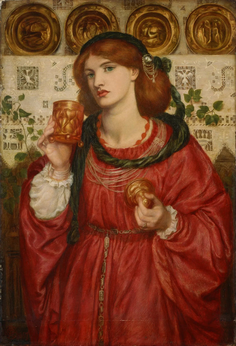 La Copa del amor - Dante Gabriel Rossetti