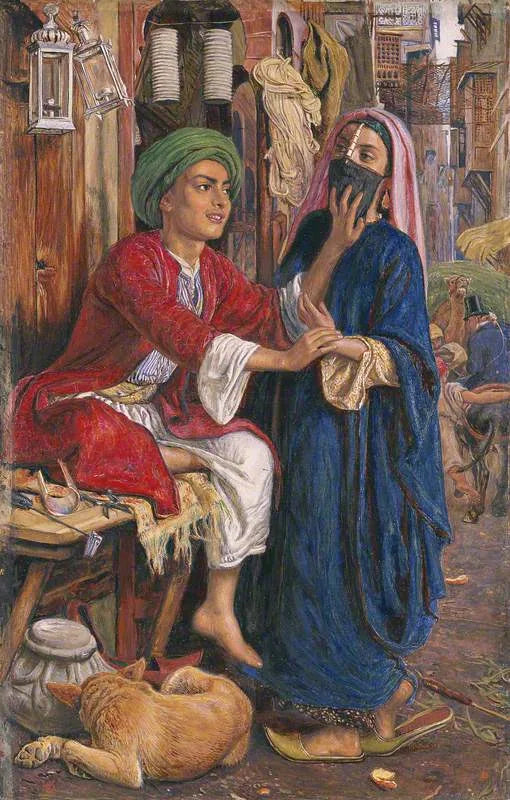 La corte del fabricante de linternas - William Holman Hunt