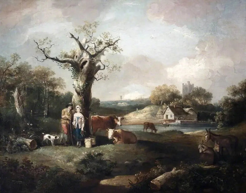 La corte rural - Thomas Gainsborough