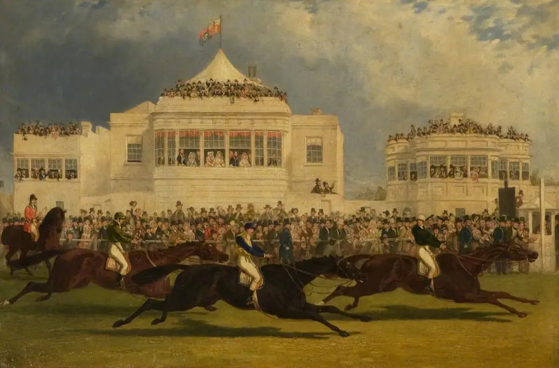 La carrera por la Copa del Emperador de Rusia en Ascot, 1845 - John Frederick Herring, Sr.