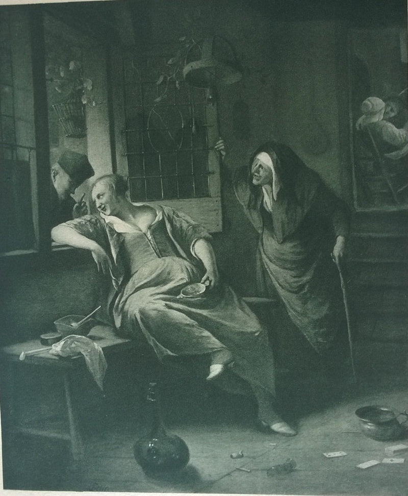 La courtisane et le jésuite - Jan Steen