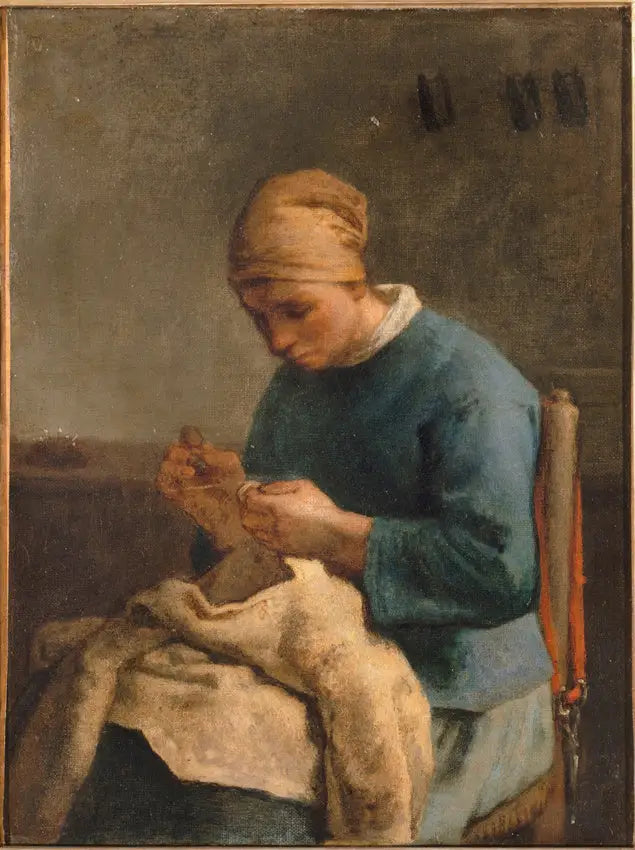 La Costurera - Jean-François Millet