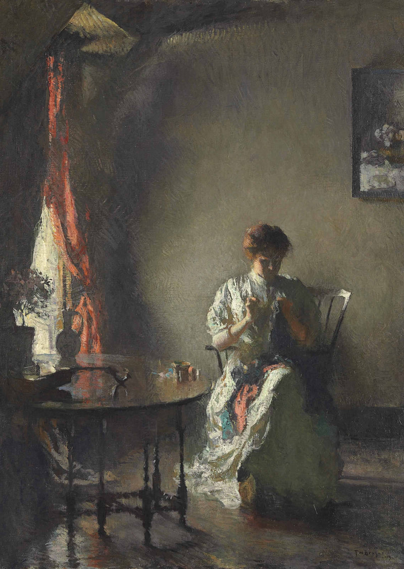 La costurera - Frank Weston Benson