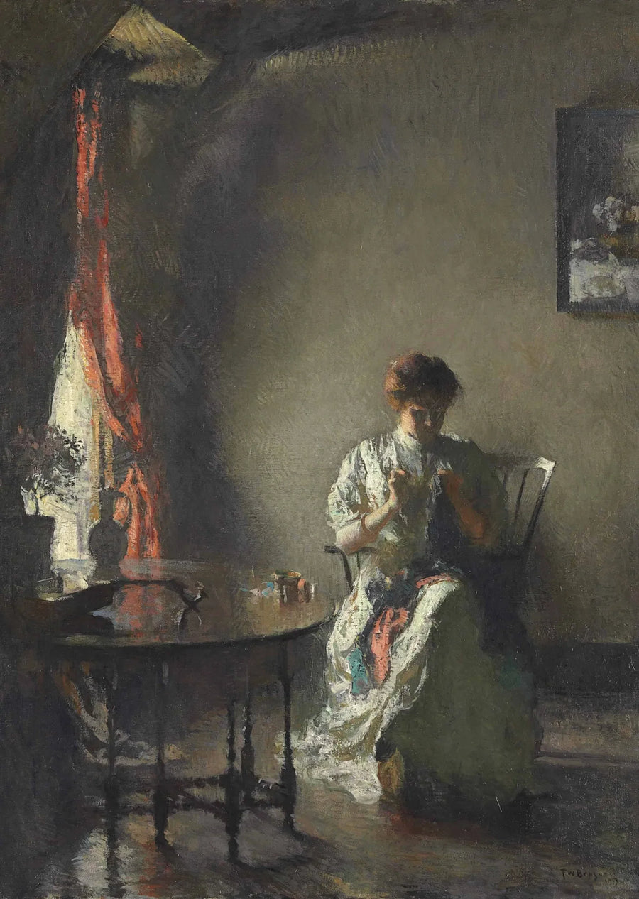 La costurera - Frank Weston Benson
