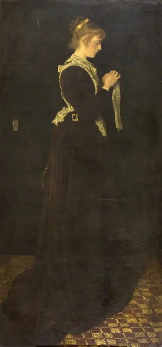 La modista - James Abbott McNeill Whistler