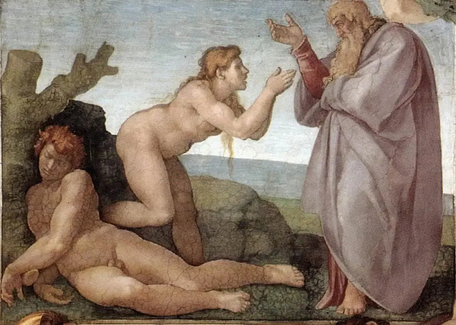 La Creación de Adán - Miguel Ángel