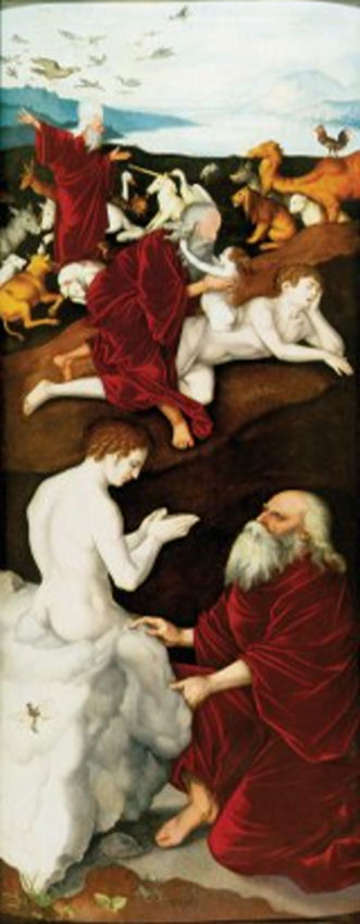 La Creación de los Hombres y Animales - Hans Baldung Grien