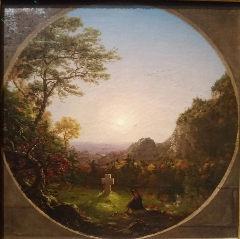 La Cruz en la soledad - Thomas Cole