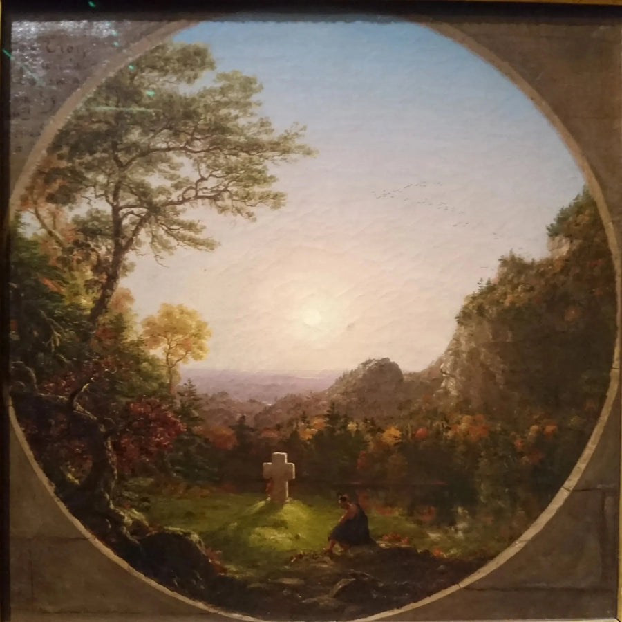 La Cruz en la soledad - Thomas Cole