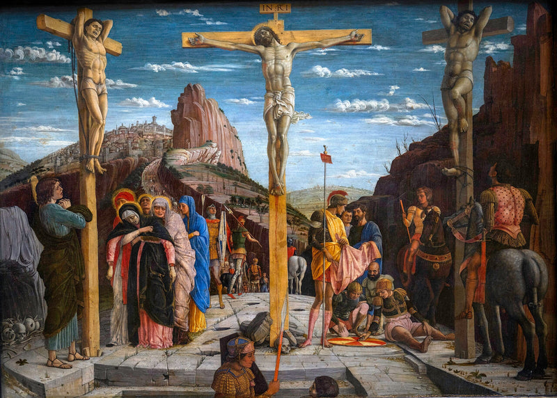 La Crucifixión - Andrea Mantegna