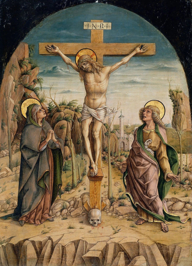 La Crucifixión - Carlo Crivelli
