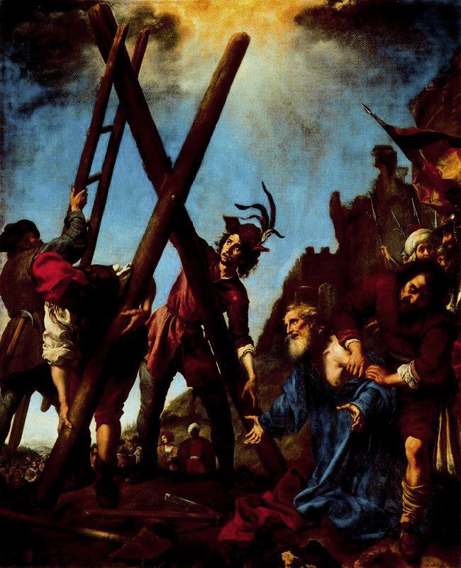 La Crucifixión de San Andrés - Carlo Dolci