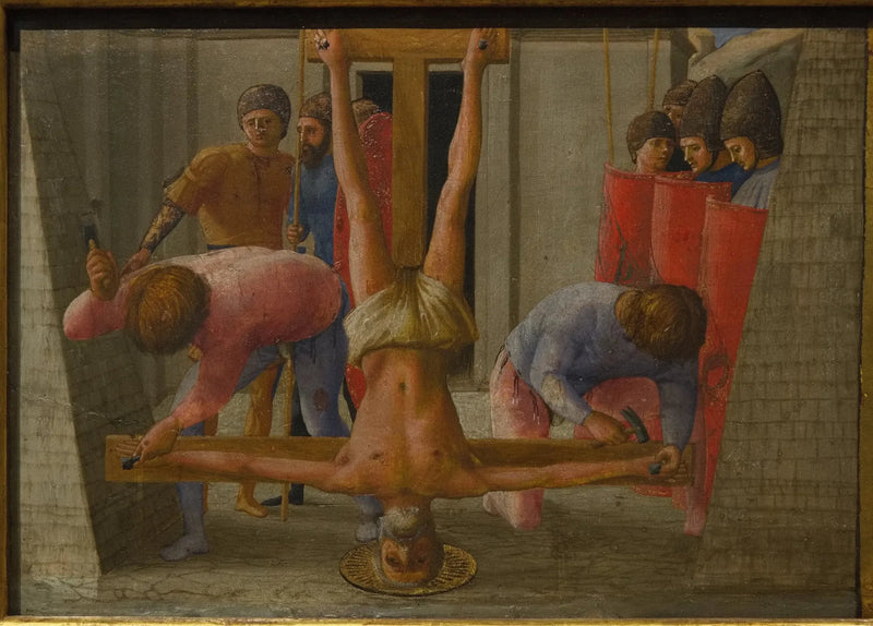 La Crucifixión de San Pedro - Masaccio