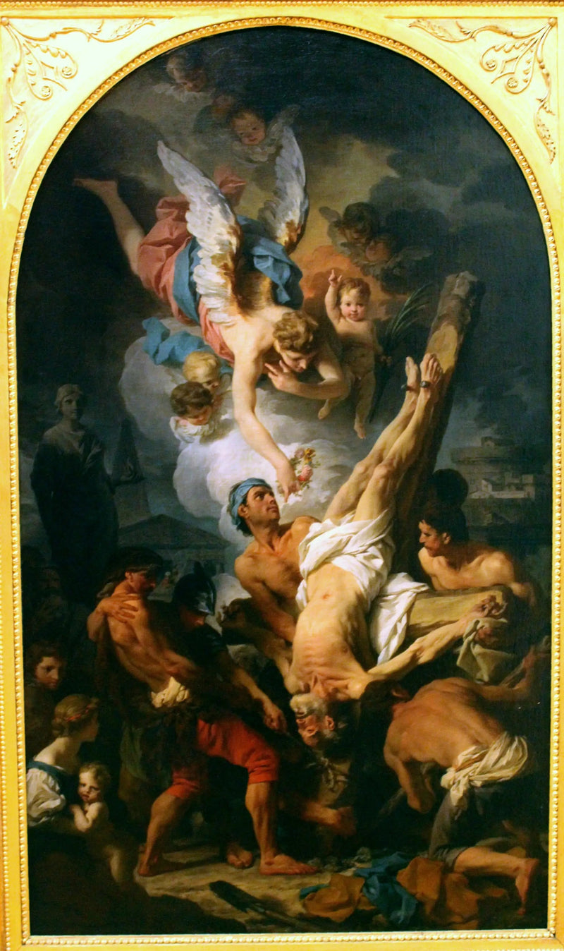 La crucifixión de San Pedro - Pierre Subleyras