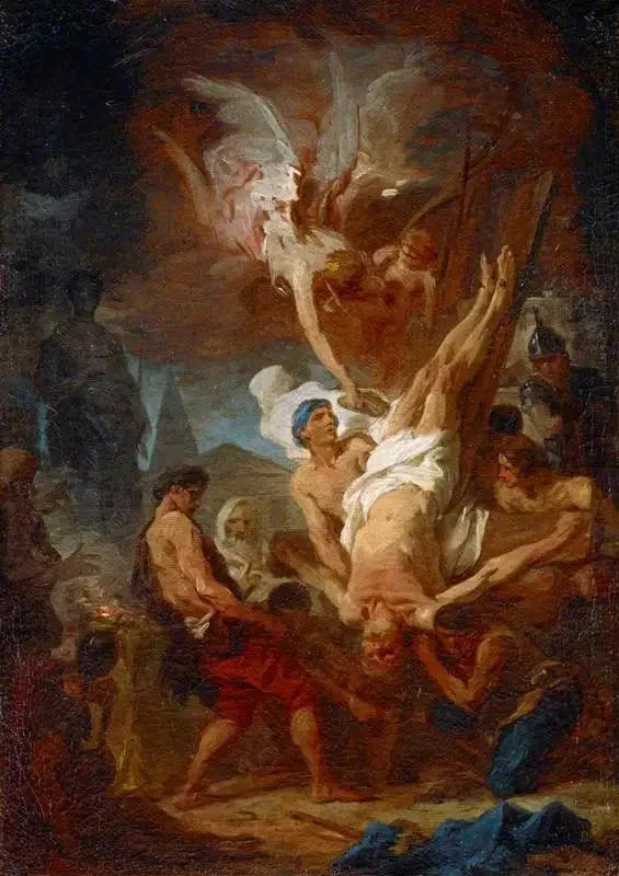 La Crucifixión de San Pedro - Pierre Subleyras