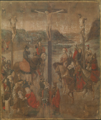 La Crucifixion - Dirk Bouts image 1 tableau peint à l’huile sur toile
