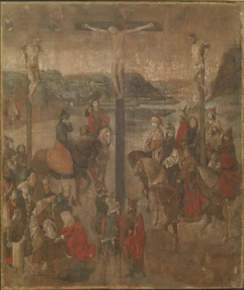 La Crucifixión - Dirk Bouts