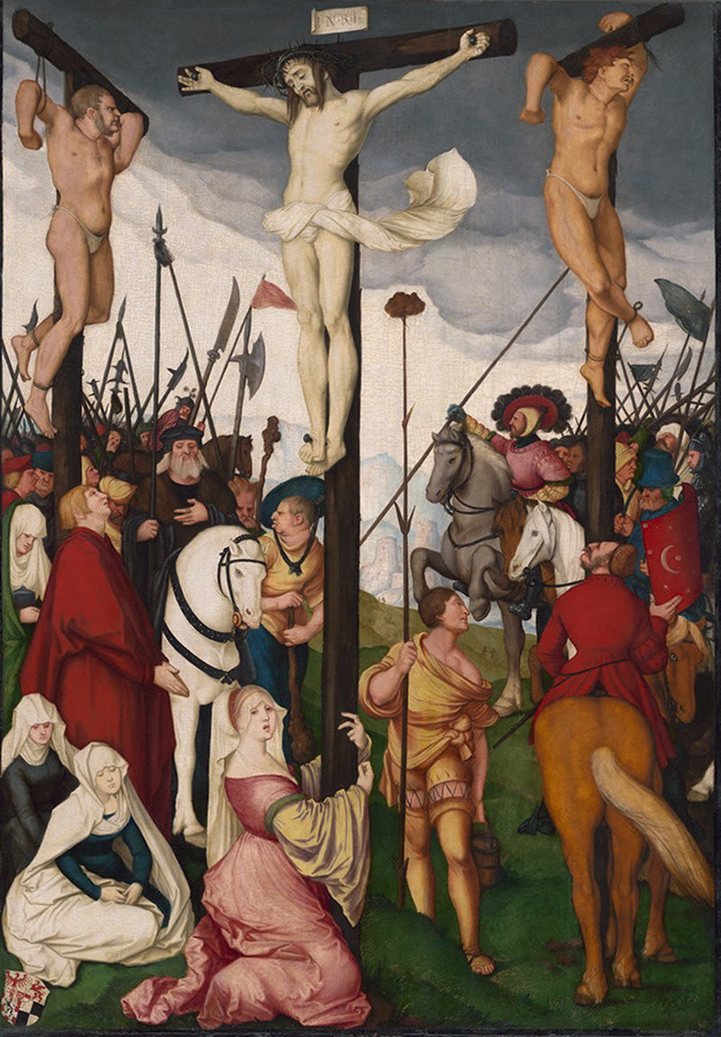 La crucifixión de Cristo - Hans Baldung Grien