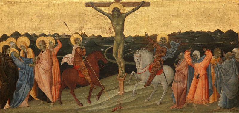 La Crucifixión - Giovanni di Paolo