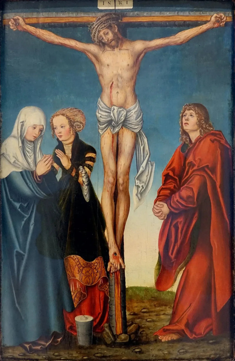 La Crucifixión - Lucas Cranach el Viejo