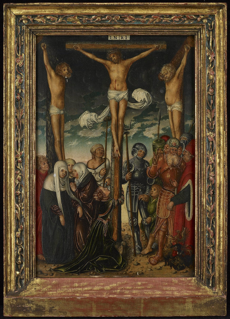 La Crucifixión - Lucas Cranach el Viejo