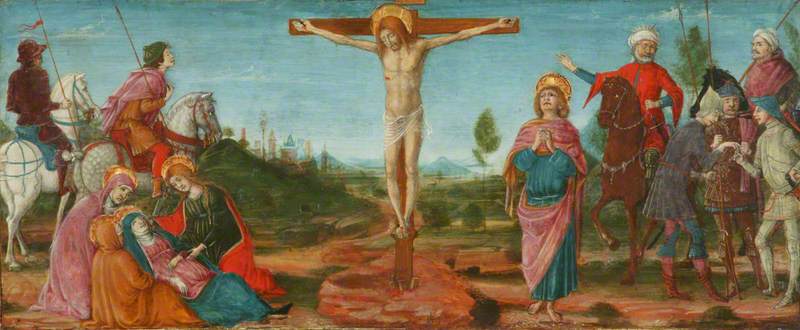 La Crucifixión - Matteo di Giovanni