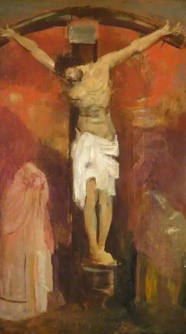 La Crucifixión - Odilon Redon
