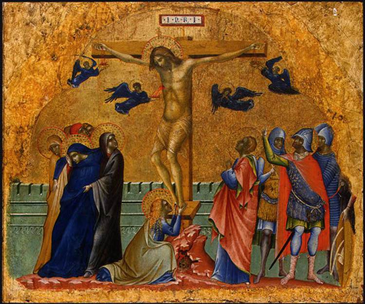 La Crucifixión - Paolo Veneziano