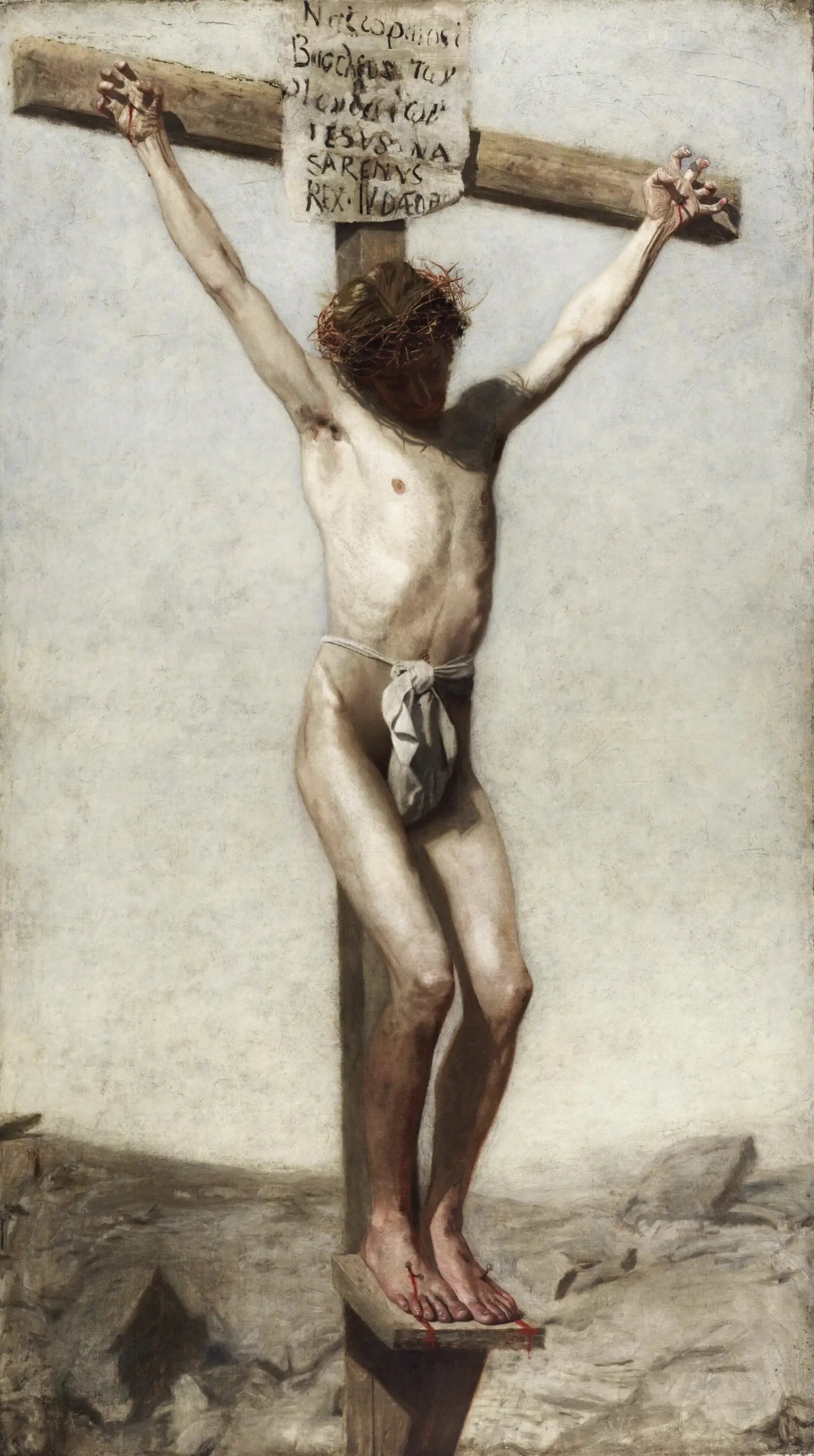 La Crucifixion - Thomas Eakins image 1 copie de tableau peinte à la main