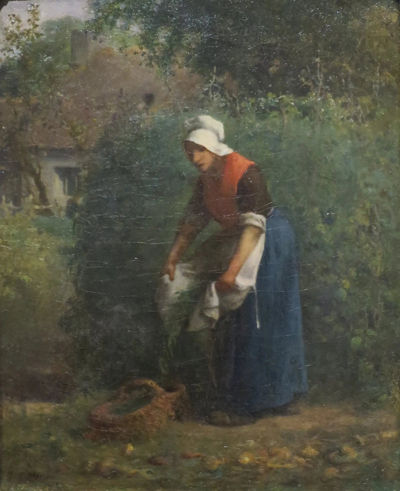 La Cosecha de las Judías - Jean-François Millet