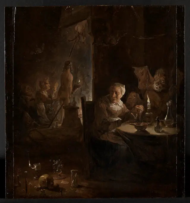 La cocina de las brujas - David Teniers el Joven