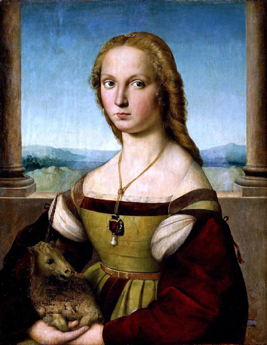 La Dama y el unicornio - Rafael Sanzio