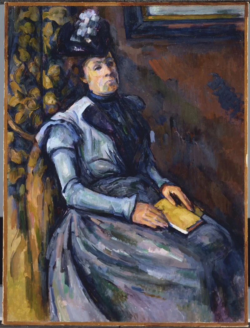 La Dama del libro - Paul Cézanne