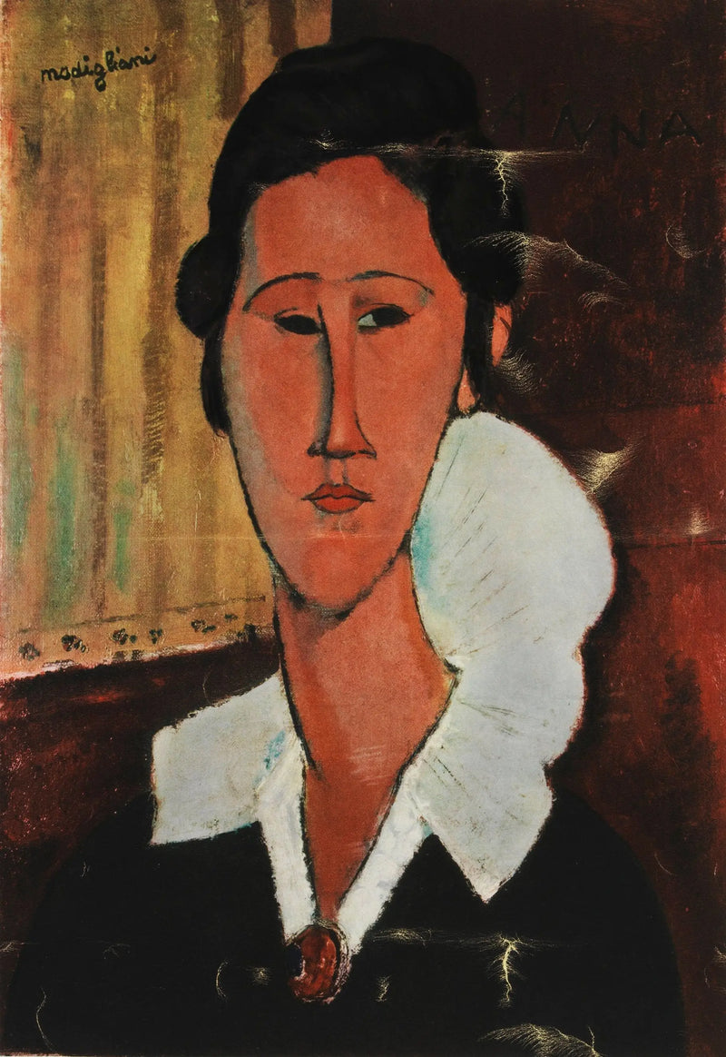 La dama con el cuello - Amedeo Modigliani