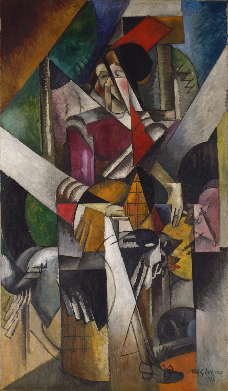 La Dama de las Bestias - Albert Gleizes