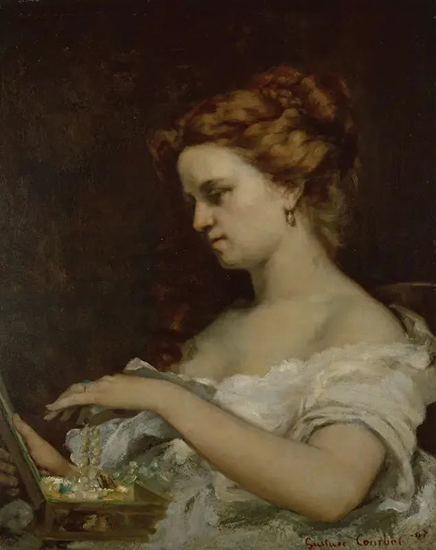 La Dama de las Joyas - Gustave Courbet