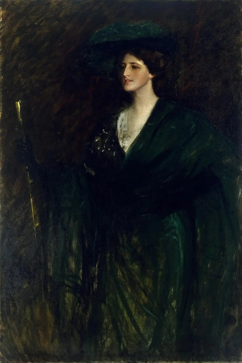 La Dama de Esmeralda - William Merritt Chase