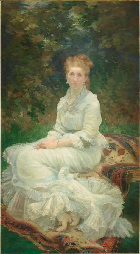 La Dama de Blanco - Marie Bracquemond