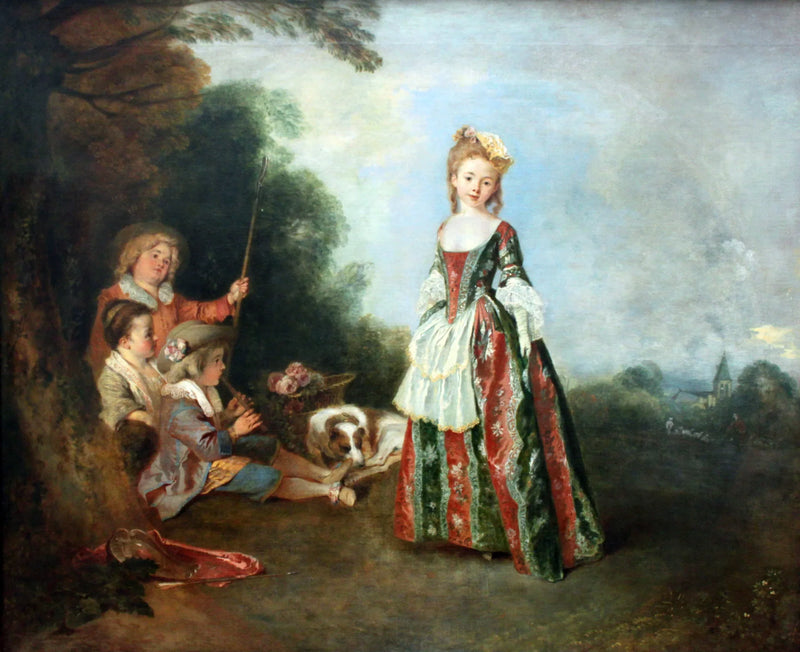 La danza - Antoine Watteau