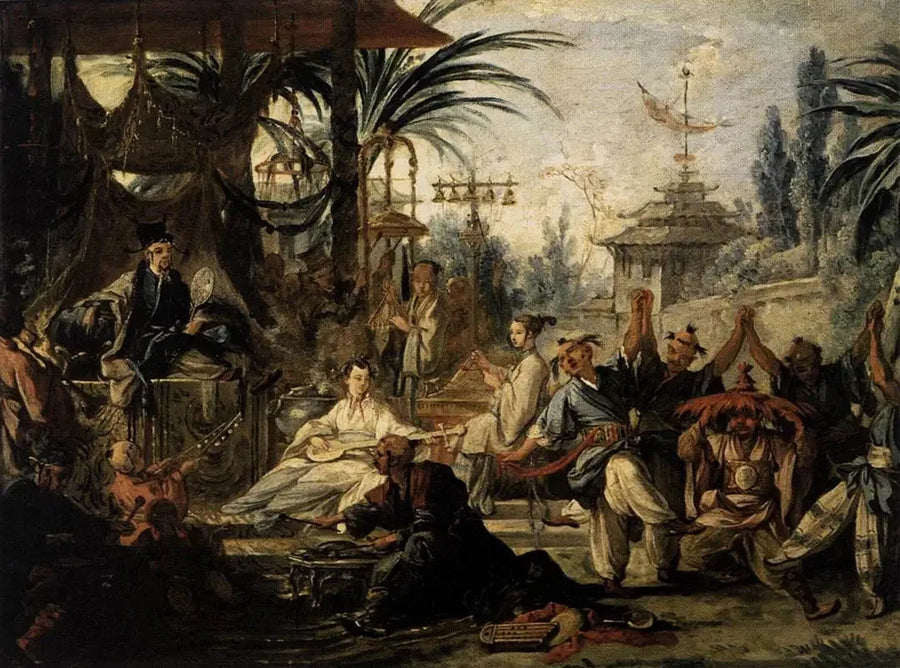 La Danza china - François Boucher