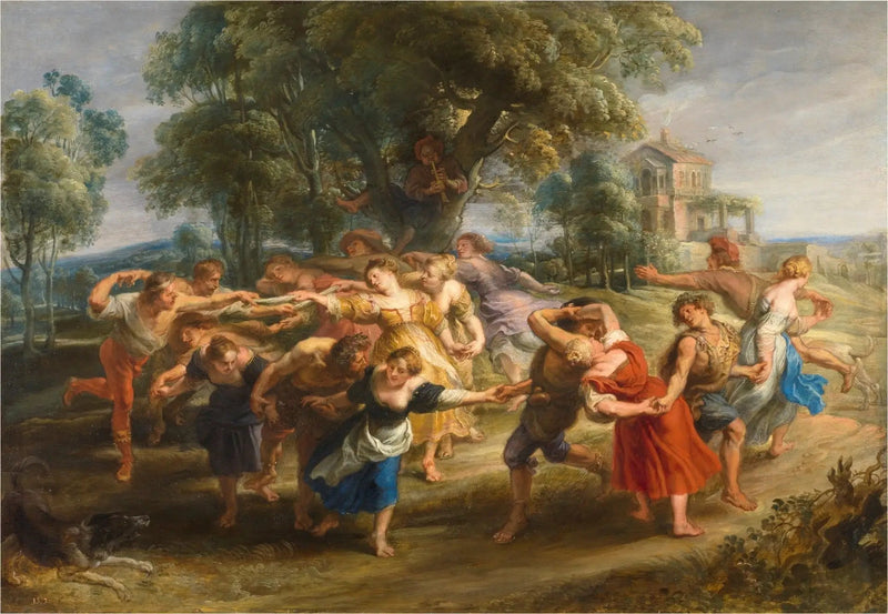 La danza de los aldeanos - Peter Paul Rubens