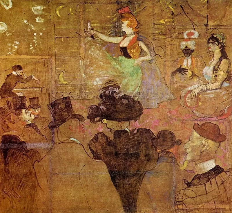 La Danza morisca - Henri de Toulouse-Lautrec