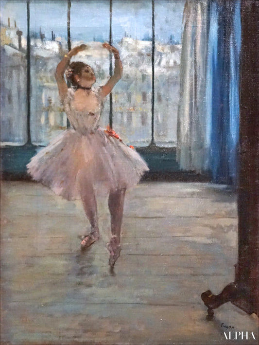 La Danseuse dans l'atelier du photographe - Edgar Degas - Reproductions de tableaux et peintures haut de gamme