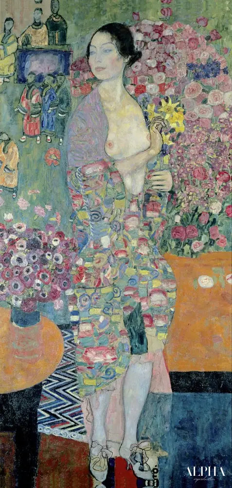 La danseuse - Gustav Klimt - Reproductions de tableaux et peintures haut de gamme