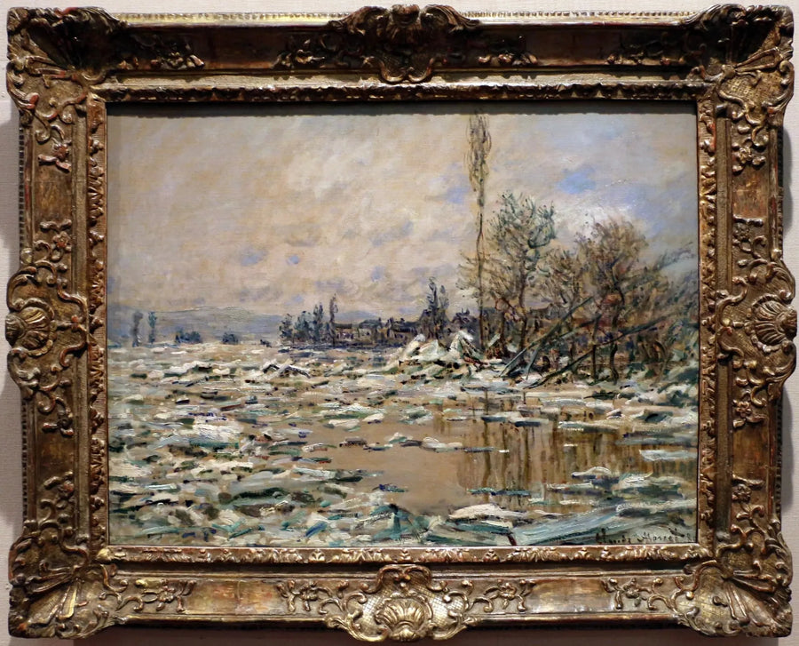 La Debacle, Tiempo Gris - Claude Monet