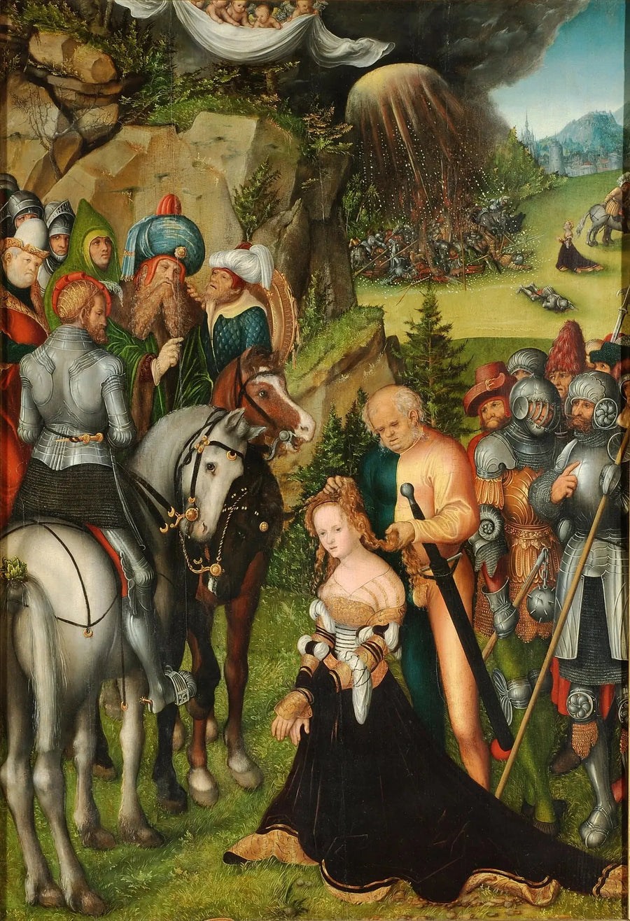 La decapitación de Santa Catalina - Lucas Cranach el Viejo